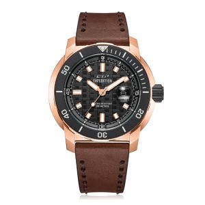 Expedition 6335 Rosegold Brown Leather MDLBRBA